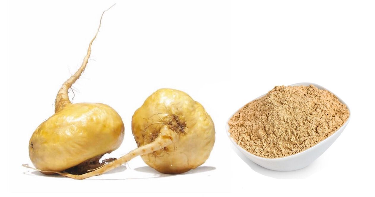 Peruánský mák jako součást produktu